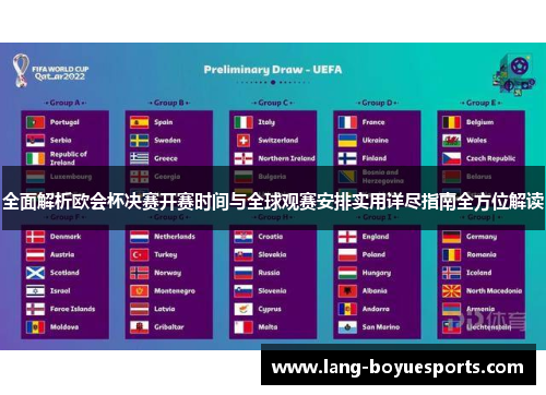 全面解析欧会杯决赛开赛时间与全球观赛安排实用详尽指南全方位解读